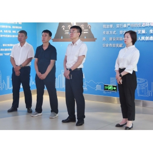 市委组织部副部长刘斌一行莅临喜跃发集团调研人才工作