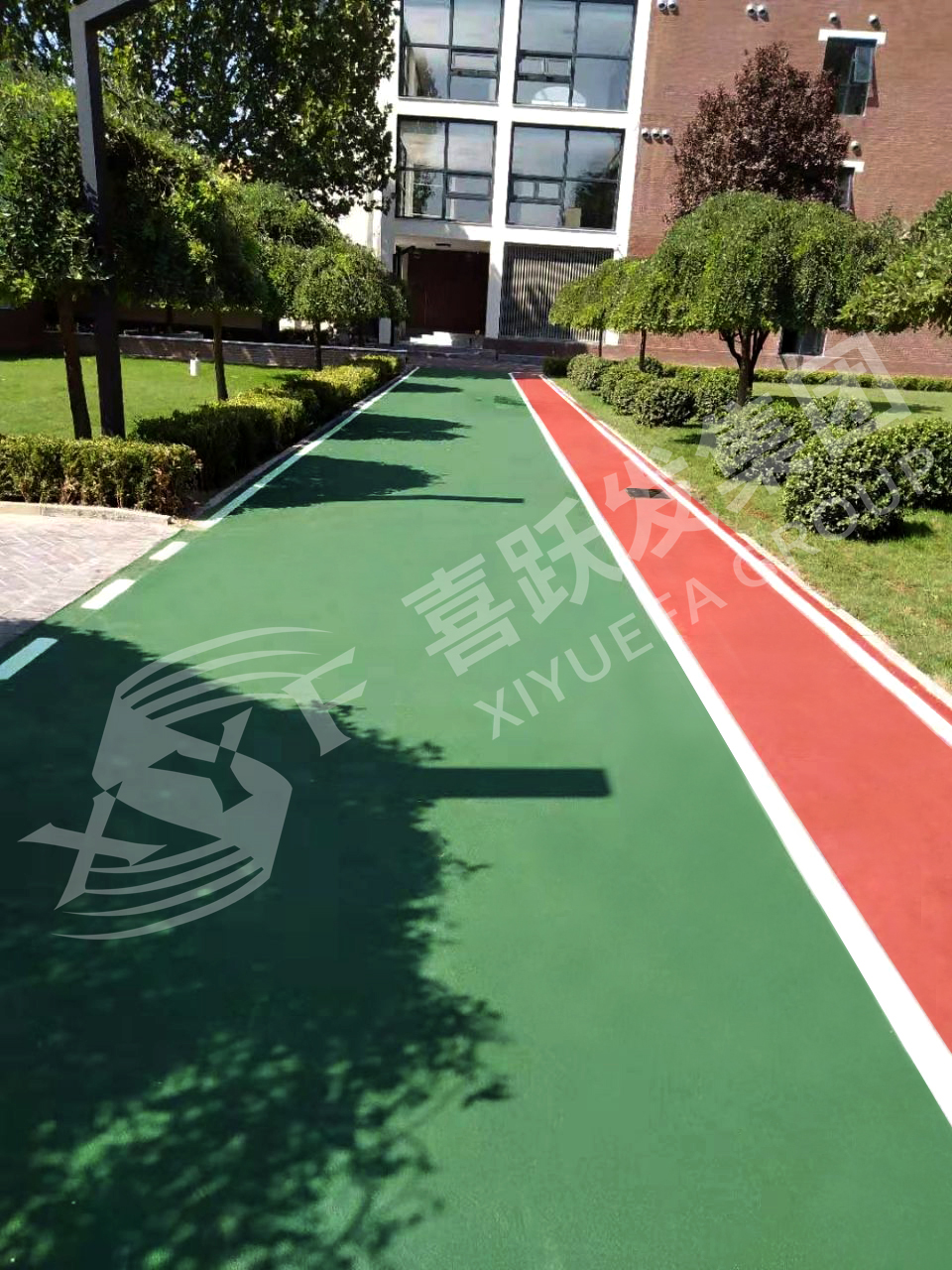 北京私立树人·瑞贝学校路面