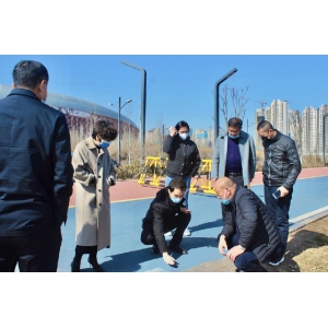 晋中市榆次区交通局领导莅临参观我公司精品工程