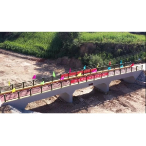 精准扶贫献爱心 桥梁竣工获嘉奖——喜跃发集团捐建两座爱心桥正式竣工