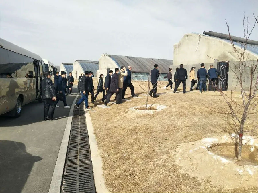 省委脱贫攻坚第一督导组一行调研喜跃发集团生态农业基地(图1)