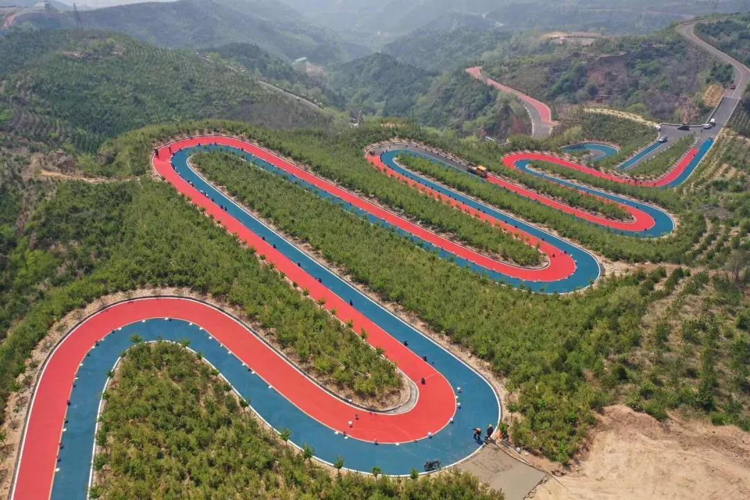 喜跃发彩色路面荣耀助力太原国际公路自行车赛(图4)