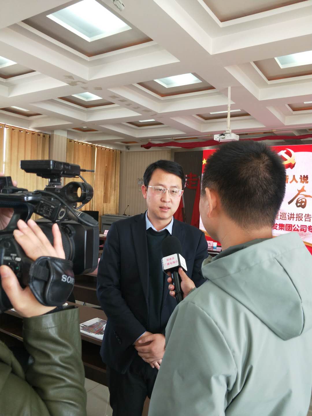 时代新人说——改革创新、奋发有力”先进典型巡讲在喜跃发公司召开专场报告(图8)