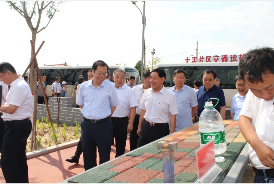 全省“四好农村路”暨三大板块旅游公路建设现场观摩会隆重召开：代表团观摩(图4)