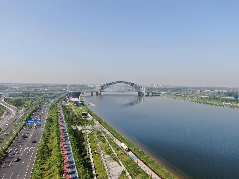 习近平总书记山西行丨我公司彩色道路在汾河两畔放光彩(图5)