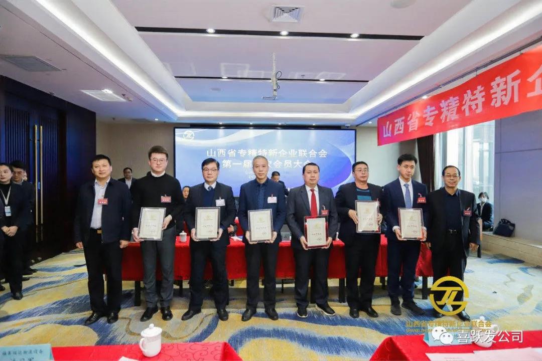 资讯 | 喜跃发被评为山西省专精特新企业联合会副主席单位(图6)