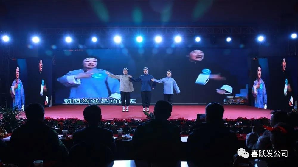 二次创业再起航·大道跃发赢未来——喜跃发集团2020年度文艺汇演(图4)