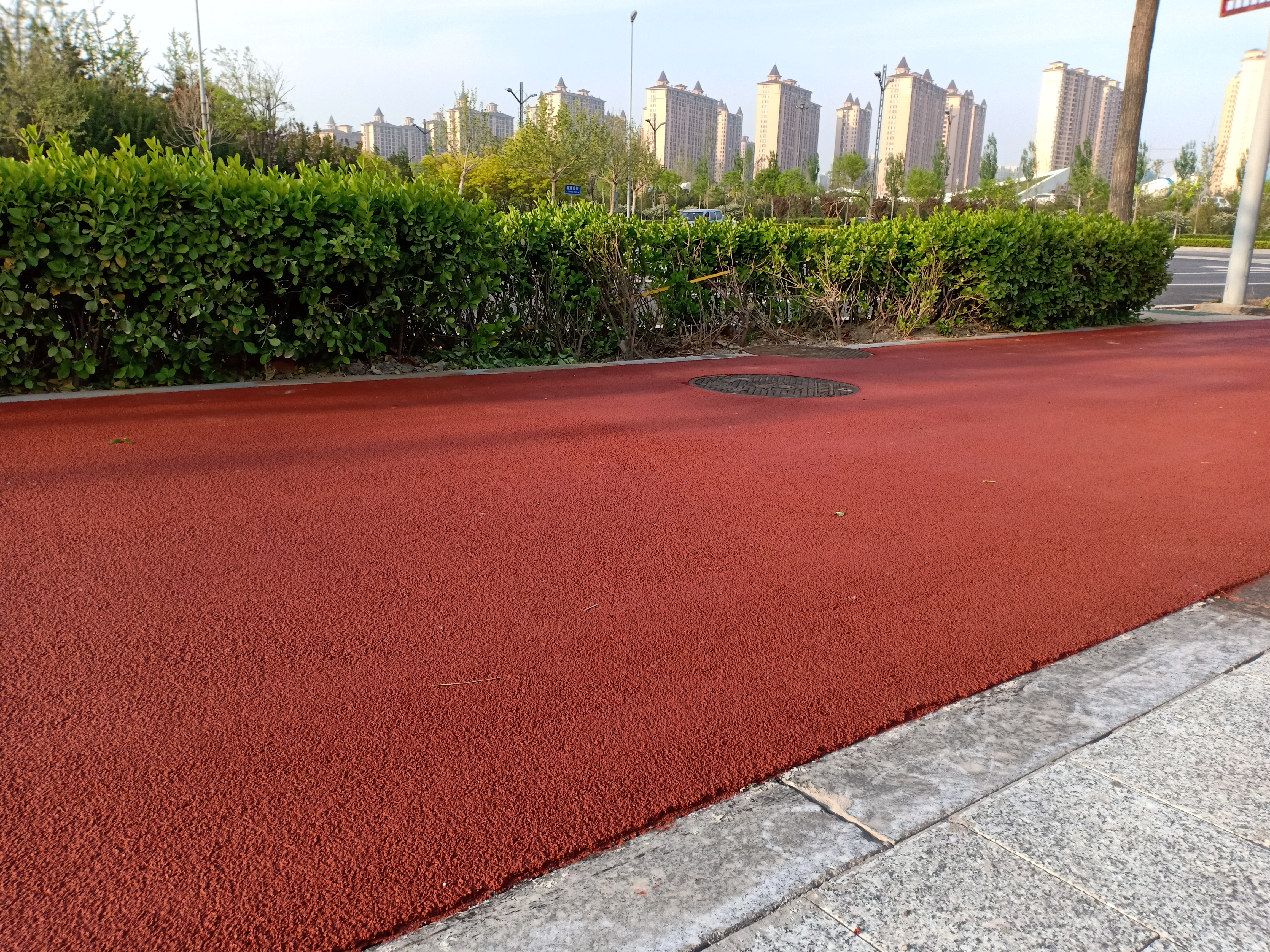 红灯笼体育场彩色路面(图3)