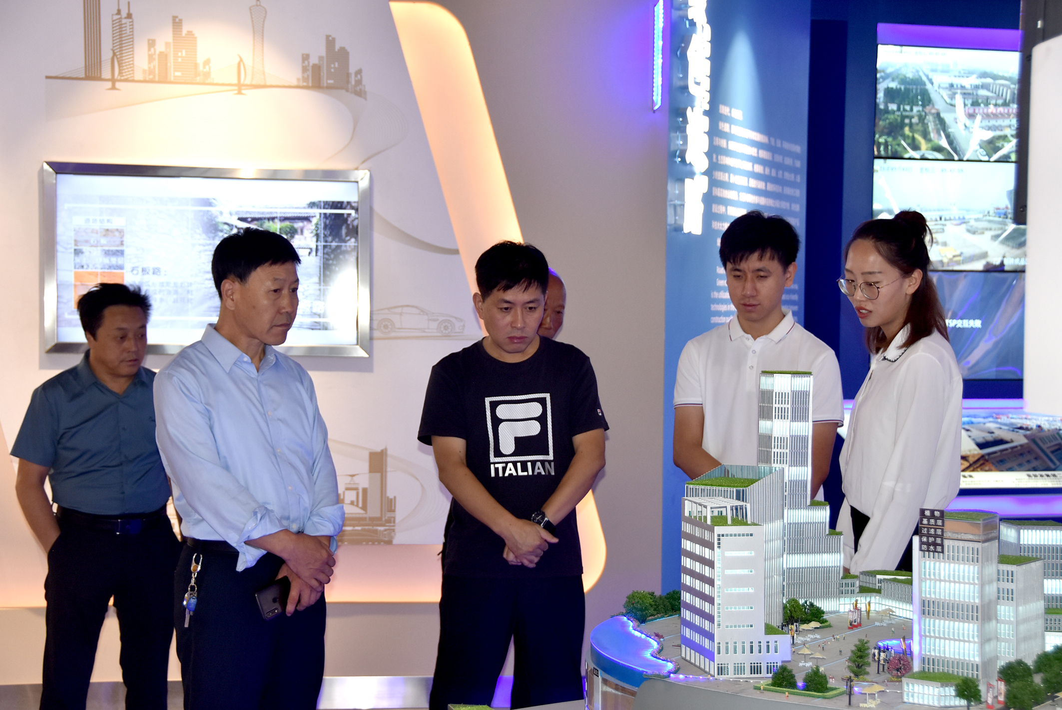 山西省盂县政府领导莅临喜跃发集团参观考察(图4)